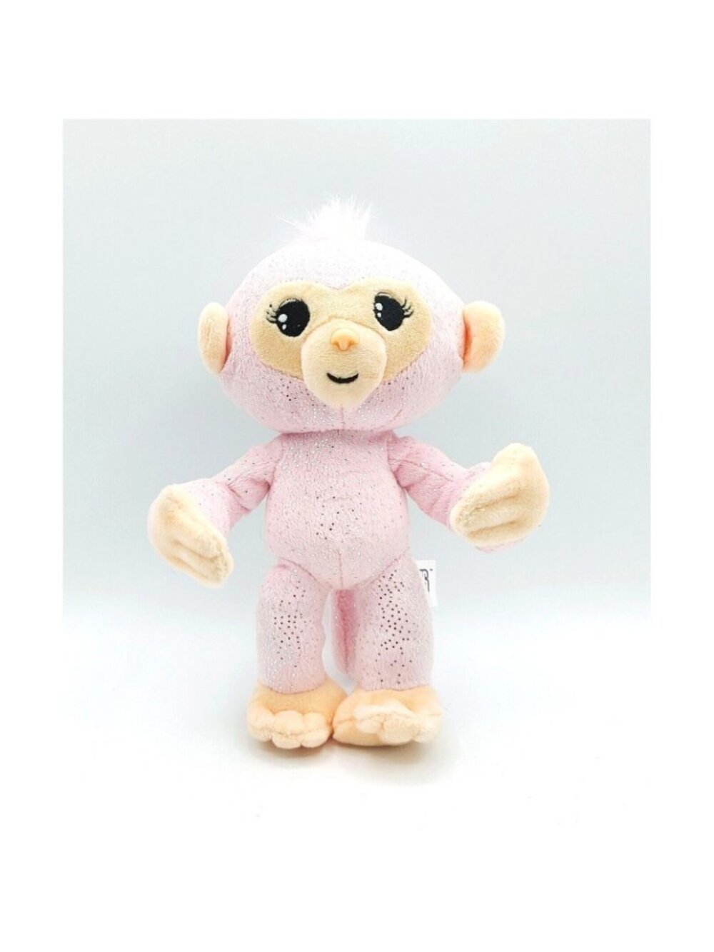 Fingerlings Light Pink Monkey Plush Stuffed Toy Animal 10" w/sound